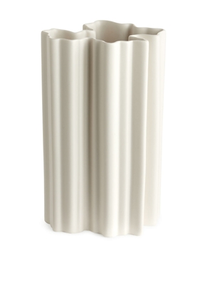 Ceramic Flower Vase - White