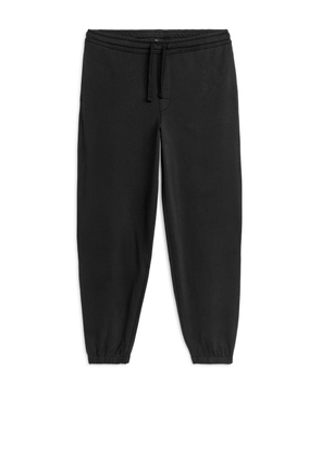 Active Garment-Dyed Sweatpants - Black