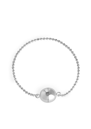 Silver-Plated Ball Chain Bracelet - Silver
