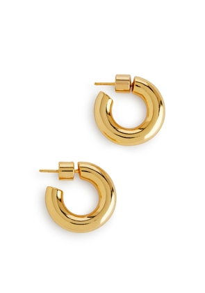 Chunky Hoop Earrings - Gold