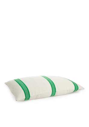 Linen Blend Cushion Cover 50 x 90 cm - Green