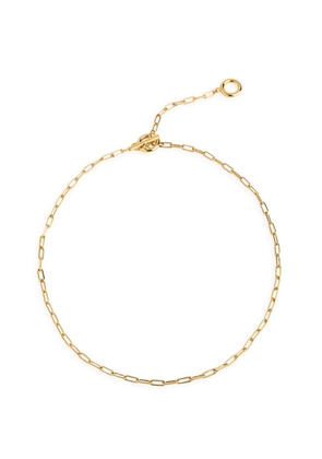 Gold-Plated Chain Necklace - Gold