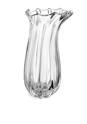 Glass Vase 30 cm - White