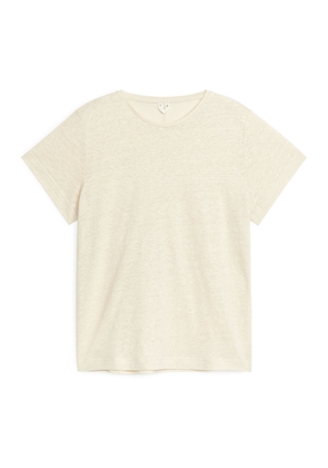 Linen Jersey Shirt - Beige