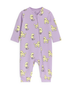All-In-One Pyjama - Purple