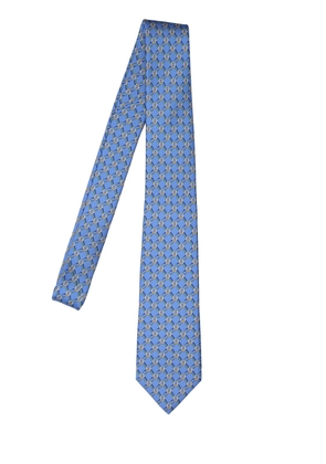 7cm Blonde Silk Tie