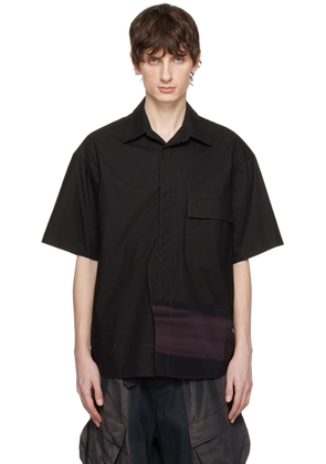 JiyongKim Black Oversized Shirt