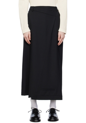 Cordera Black Tailoring Midi Skirt