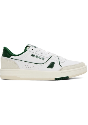 Reebok Classics White & Green Lt Court Sneakers