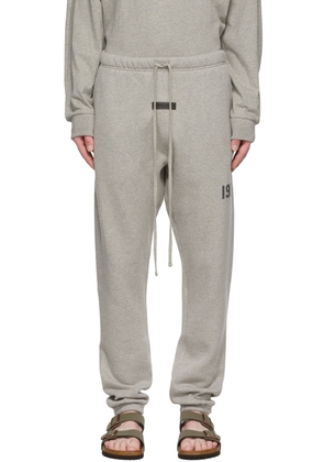 Fear of God ESSENTIALS Gray Cotton Lounge Pants