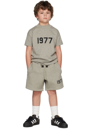 Fear of God ESSENTIALS Kids Grey '1977' T-Shirt