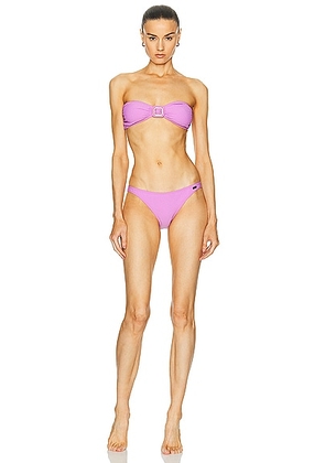 TOM FORD Tricot Bikini Set in Violet - Pink. Size M (also in XS).