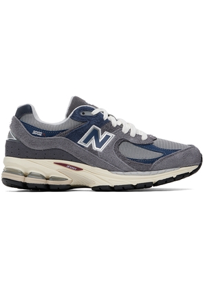 New Balance Gray & Navy 2002R Sneakers