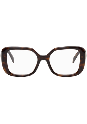 Prada Eyewear Tortoiseshell Square Glasses
