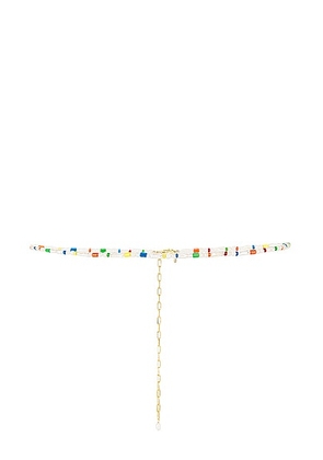 Eliou for FWRD Dina Body Chain in Multi - Ivory. Size all.