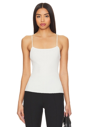 Rue Sophie Becca Knit Cami in Ivory. Size M, S, XL, XS.