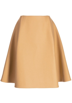 KHAITE Ulli knit skirt - Brown
