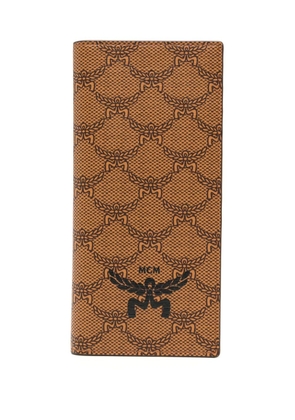 MCM large Himmel Continental leather wallet - Brown