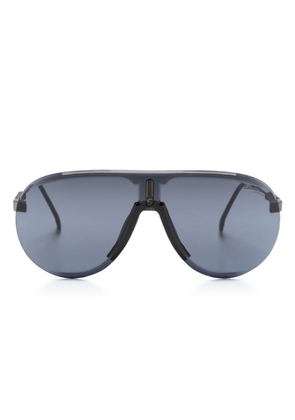 Carrera rimless pilot-frame sunglasses - Black