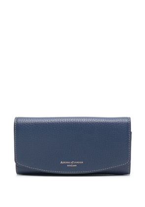 Aspinal Of London Essential leather wallet - Blue
