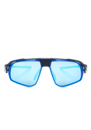 Nike Flyfree M biker-frame sunglasses - Blue