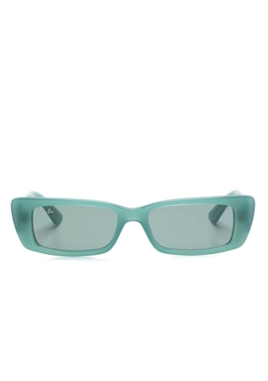 Ray-Ban Teru Bio-Based rectangle-frame sunglasses - Blue