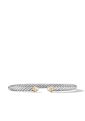David Yurman sterling silver Modern Cable cuff bracelet
