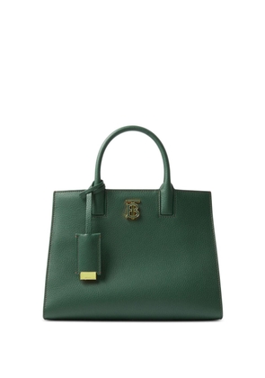 Burberry mini Frances leather tote bag - Green