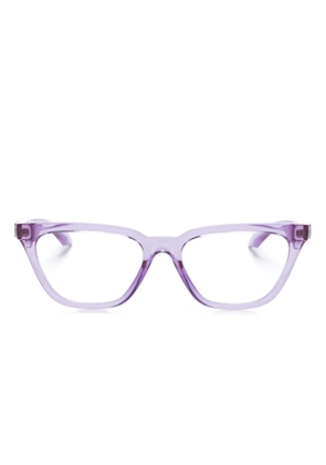Versace Eyewear Greca-motif cat-eye glasses - Purple
