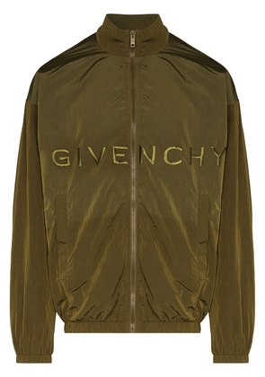Givenchy 4G-embroidered windbreaker - Green