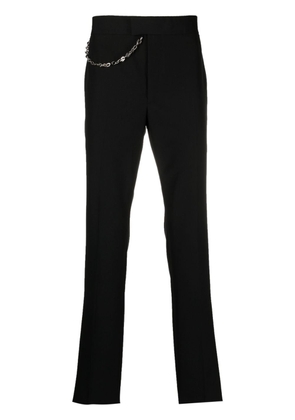 Givenchy chain-link detail trousers - Black