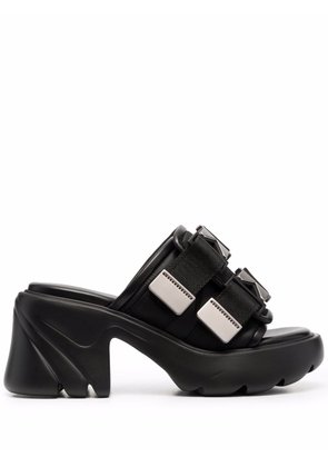 Bottega Veneta Flash platform sandals - Black