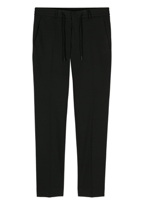 Karl Lagerfeld drawstring skinny-cut trousers - Black