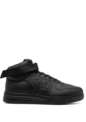 Givenchy G4 logo-patch hi-top sneakers - Black