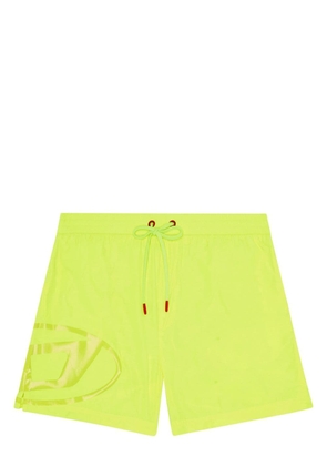 Diesel maxi logo swim shorts - Yellow