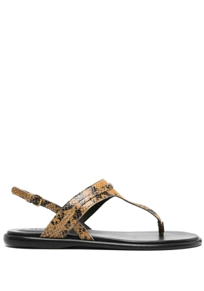 ISABEL MARANT NYW leather sandals - Neutrals