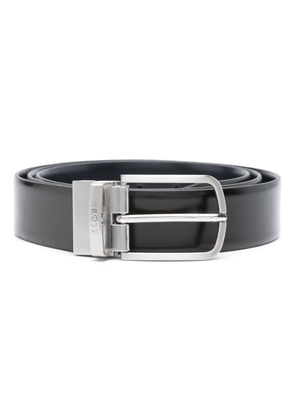 BOSS reversible leather belt - Black