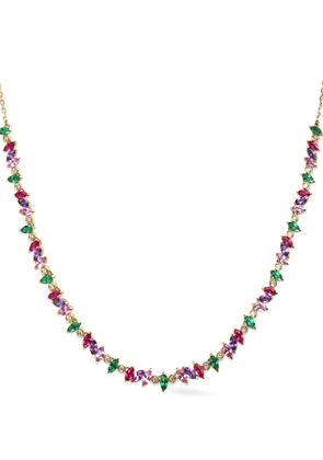 Lark & Berry 14kt gold Veto sapphire necklace