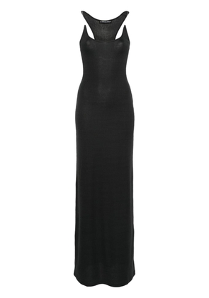 Y/Project invisible-straps maxi dress - Black