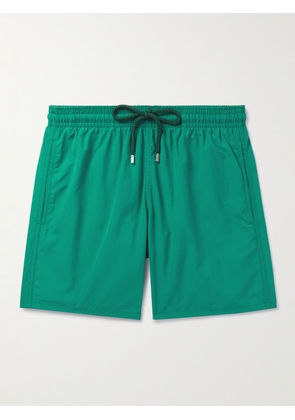 Vilebrequin - Moorea Mid-Length Recycled Swim Shorts - Men - Green - S