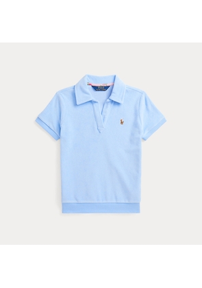 Terry Short-Sleeve Polo Shirt