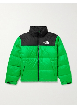 The North Face - 1996 Retro Nuptse Quilted Ripstop and Shell Hooded Down Jacket - Men - Green - XS