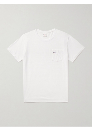 Noah - Core Logo-Print Cotton-Blend Jersey T-Shirt - Men - White - XS