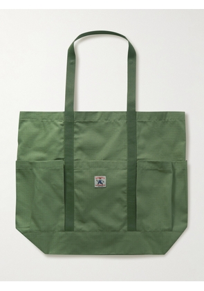 Randy's Garments - Logo-Appliquéd Cotton-Ripstop Tote Bag - Men - Green