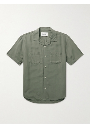 Corridor - Camp-Collar Lyocell Shirt - Men - Green - S