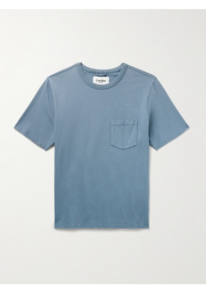 Corridor - Garment-Dyed Cotton-Jersey T-Shirt - Men - Blue - S