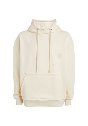 Wooyoungmi Cotton Floral Logo Hoodie