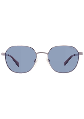 Guess Blue Geometric Unisex Sunglasses GU5215 08V 51