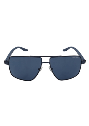 Armani Exchange Gradient Blue Pilot Mens Sunglasses AX2037S 609580 60