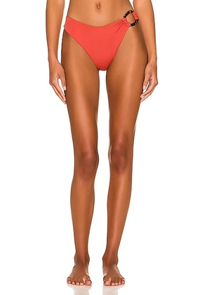 Palm x Magali Pascal Bruna Bikini Bottom in Riad - Brick. Size 0/XS (also in ).